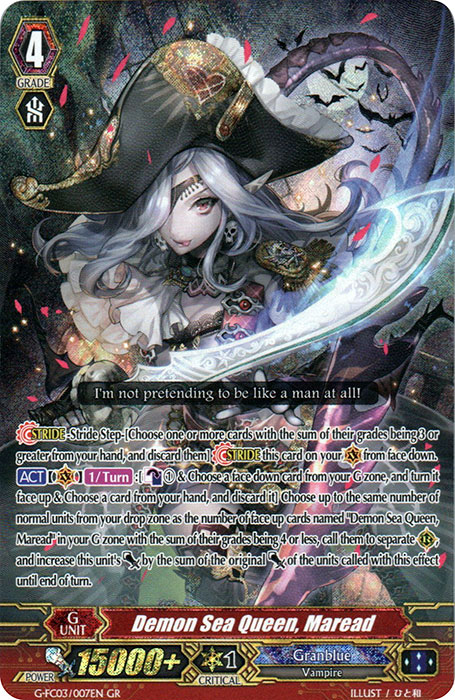 Demon Sea Queen, Maread - G-FC03/007 - GR