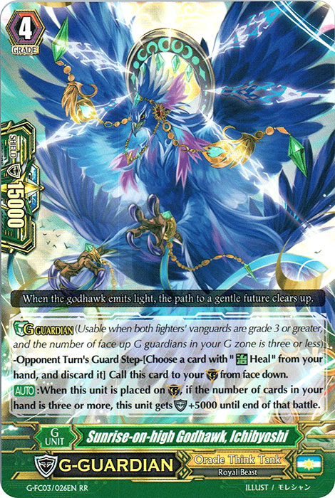Sunrise-on-high Godhawk, Ichibyoshi - G-FC03/026 - RR