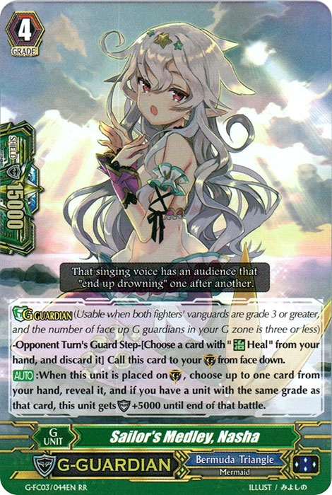 Sailors Medley, Nasha - G-FC03/044 - RR