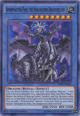 Amorphactor Pain, the Imagination Dracoverlord - SHVI-EN044 - Super Rare - 1st Edition