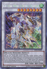 Crystal Wing Synchro Dragon - SHVI-EN049 - Secret Rare - 1st Edition