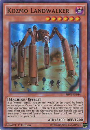 Kozmo Landwalker - SHVI-EN084 - Super Rare - 1st Edition Kozmo Landwalker - SHVI-EN084 - Super Rare - 1st Edition