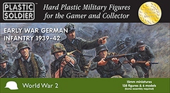 Early War German Infantry 1939-42 (138 figures & 6 models)