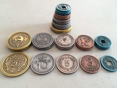 Scythe - Metal Coins