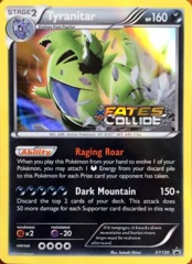 Tyranitar - XY130 - Fates Collide Prerelease Promo