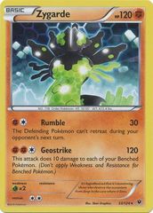 Zygarde - 53/124 - Cracked Ice Holo (XY Fates Collide Symbol)