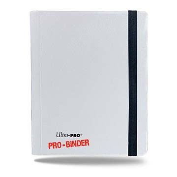Ultra Pro 4-Pocket Pro-Binder - White