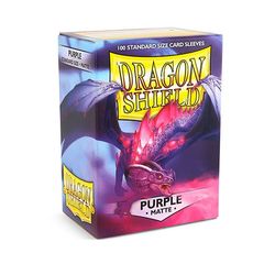 Dragon Shield Sleeves: Matte Purple