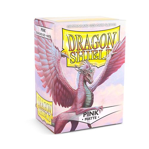 Dragon Shield Sleeves: Matte Pink