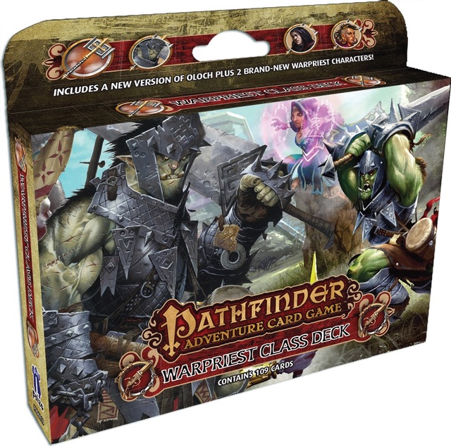 Pathfinder Adventure Card Game: Warpriest Class Deck