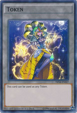Token: Mithra the Thunder Vassal - TKN4-EN027 - Unlimited