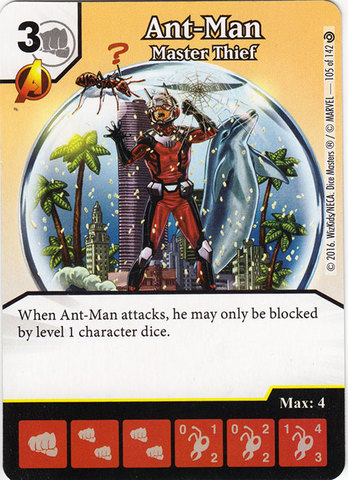 Ant-Man - Master Thief (Die & Card Combo)