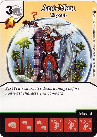 Ant-Man - Voyeur (Die & Card Combo)