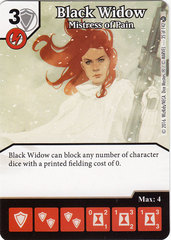 Black Widow - Mistress of Pain (Die & Card Combo)