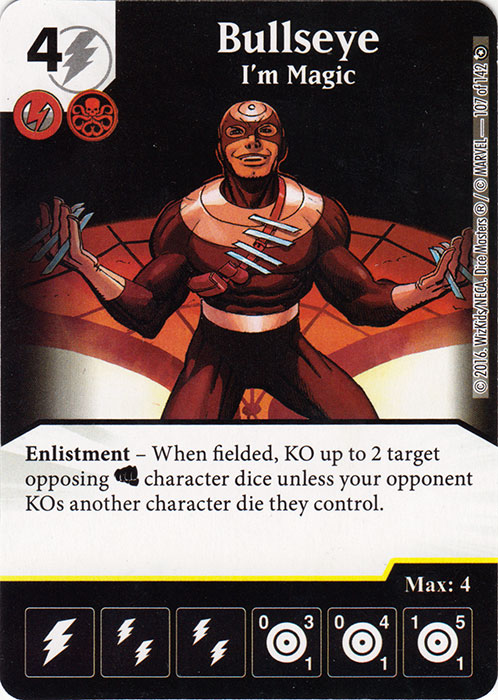 Bullseye - Im Magic (Card Only)