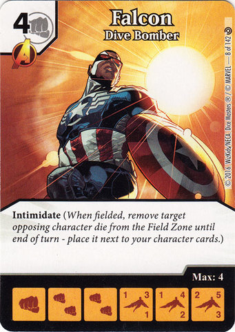 Falcon - Dive Bomber (Die & Card Combo)