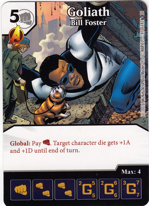 Goliath - Bill Foster (Die & Card Combo)