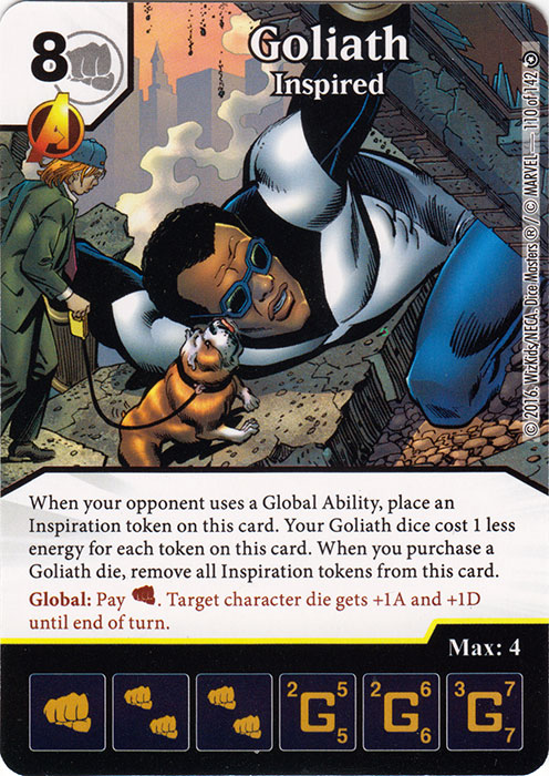 Goliath - Inspired (Die & Card Combo)