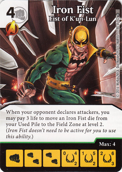 Iron Fist - Fist of Kun-Lun (Card Only)