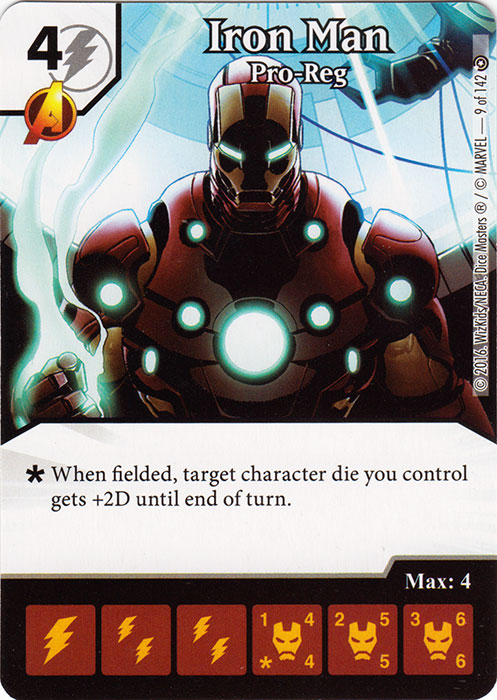 Iron Man - Pro-Reg (Die & Card Combo)