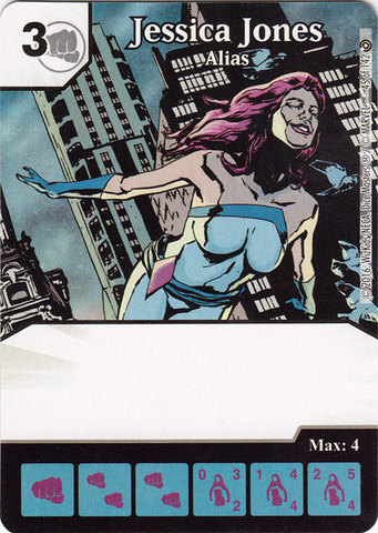 Jessica Jones - Alias (Die & Card Combo)
