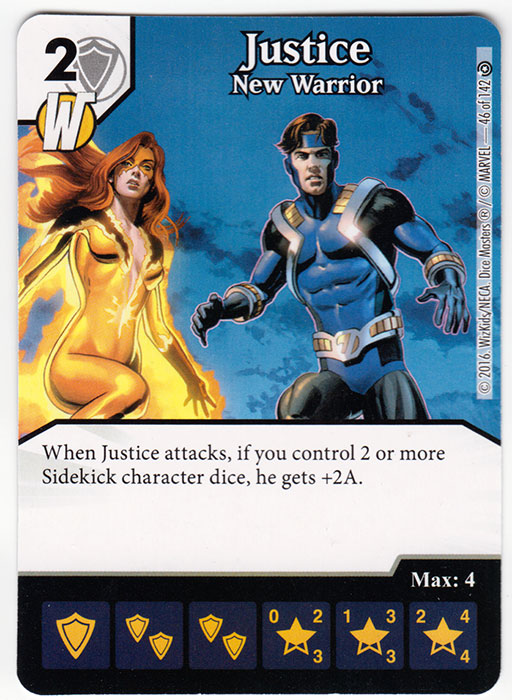 Justice - New Warrior (Card Only)