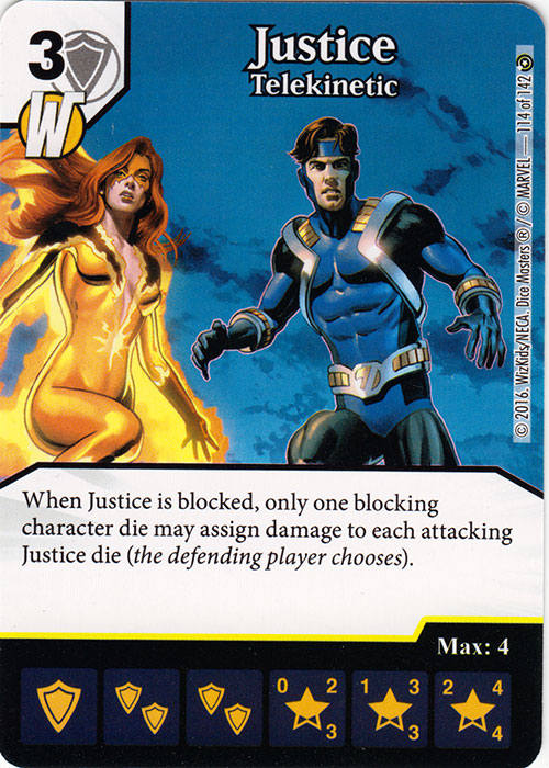Justice - Telekinetic (Card Only)