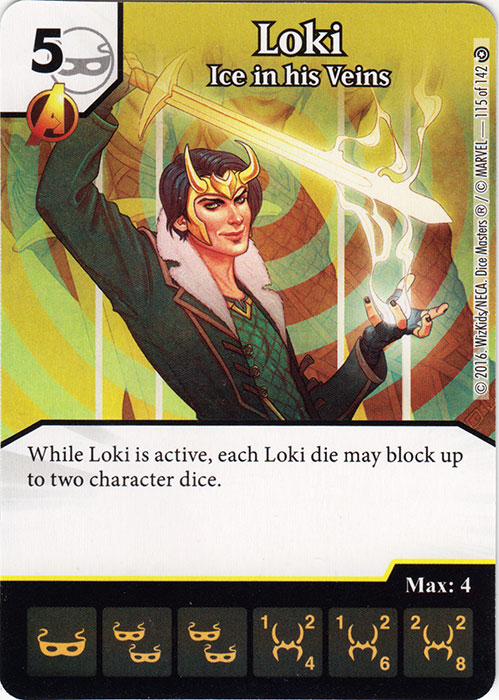 Loki - Ice in his Veins (Card Only)