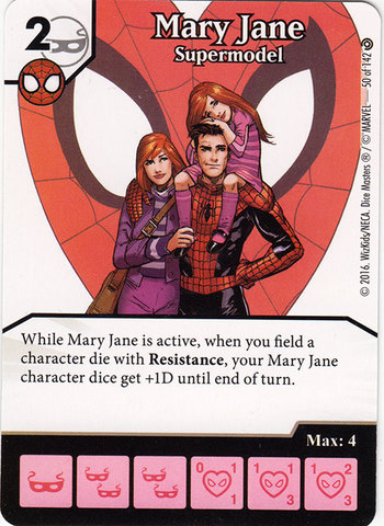 Mary Jane - Supermodel (Die & Card Combo)