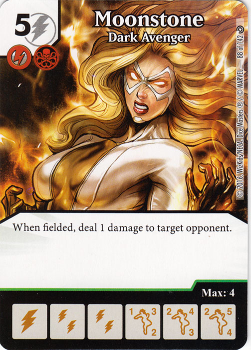 Moonstone - Dark Avenger (Card Only)