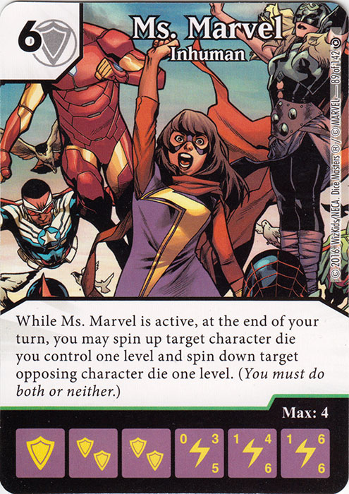 Ms. Marvel - Inhuman (Card Only)