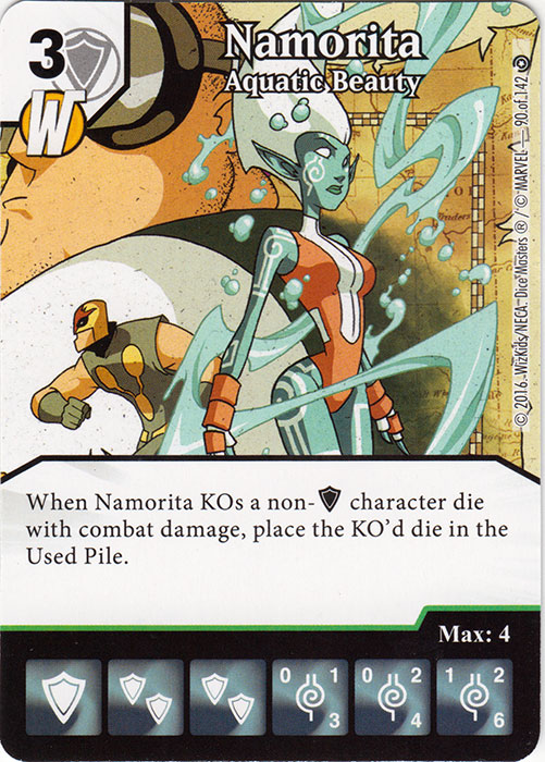 Namorita - Aquatic Beauty (Die & Card Combo)