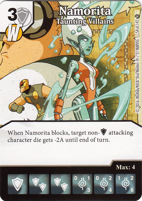 Namorita - Taunting Villains (Card Only)