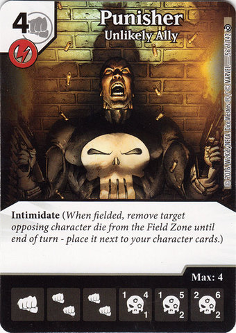 Punisher - Unlikely Ally (Die & Card Combo)