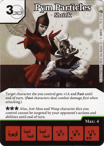 Pym Particles - Shrink (Die & Card Combo)