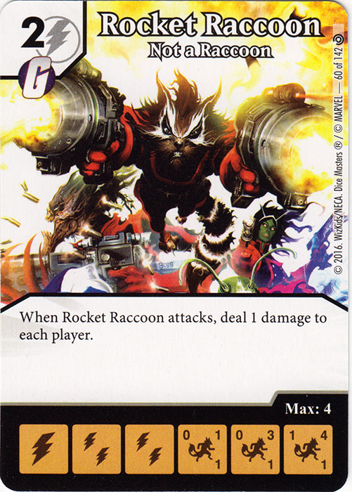 Rocket Raccoon - Not a Raccoon (Card Only)