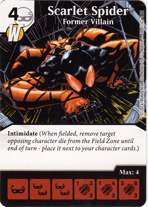 Scarlet Spider - Former Villain (Card Only)