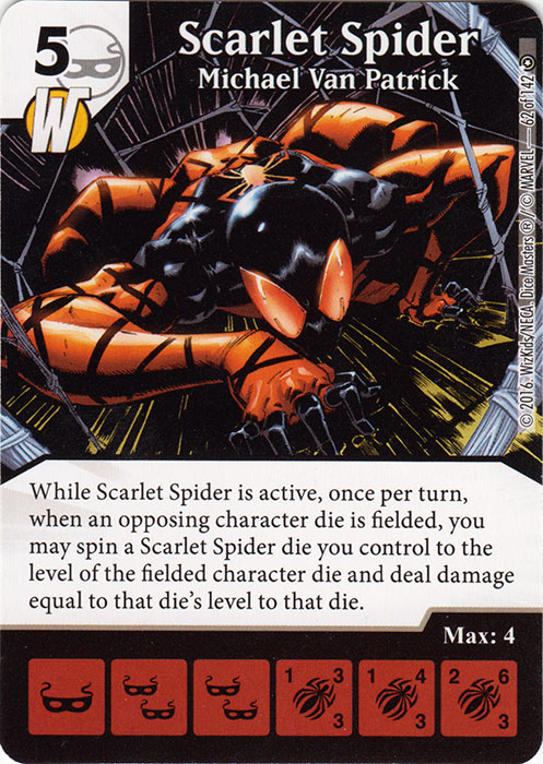 Scarlet Spider - Michael Van Patrick (Card Only)