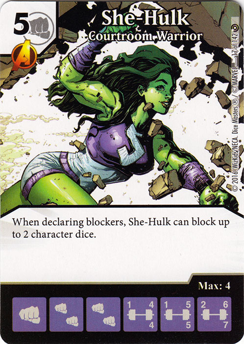 She-Hulk - Courtroom Warrior (Card Only)