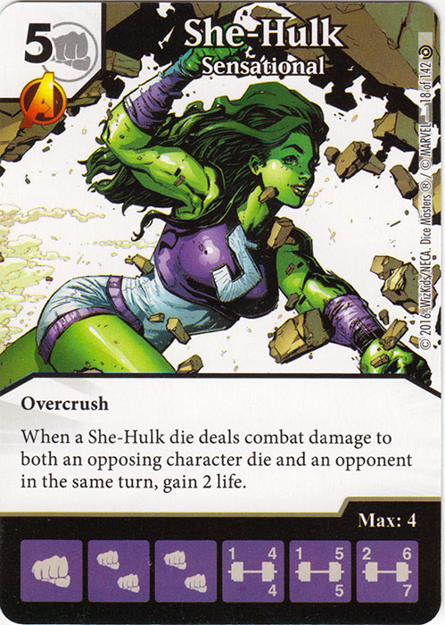 She-Hulk - Sensational (Die & Card Combo)