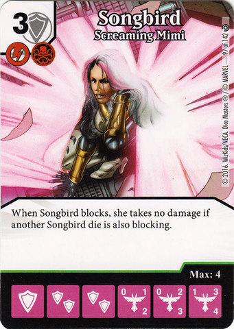 Songbird - Screaming Mimi (Die & Card Combo)