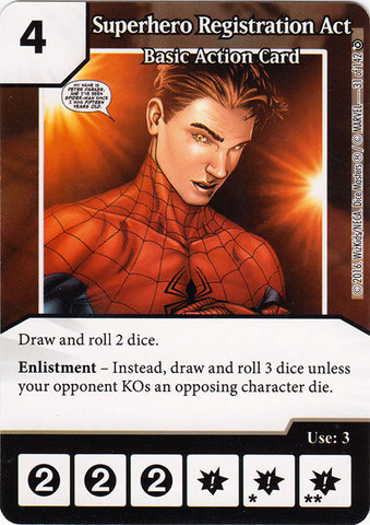 Superhero Registration Act (Card Only)