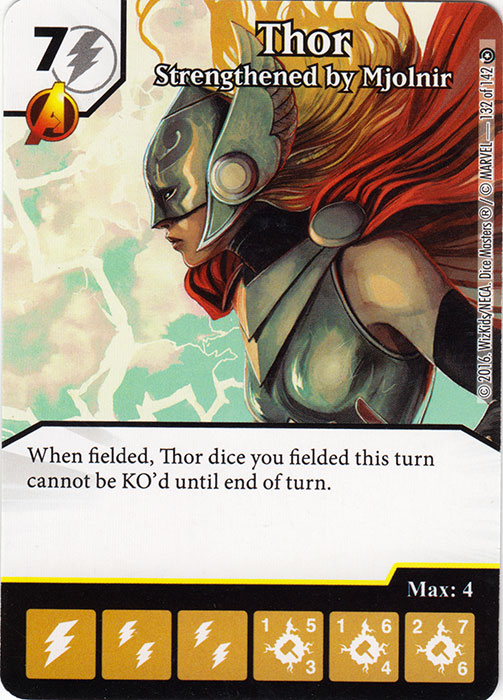 Thor - Strengthened by Mjolnir (Card Only)