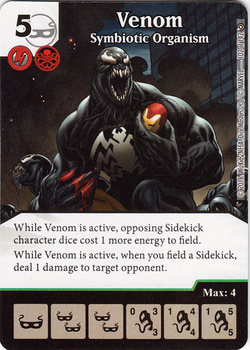 Venom - Symbiotic Organism (Card Only)