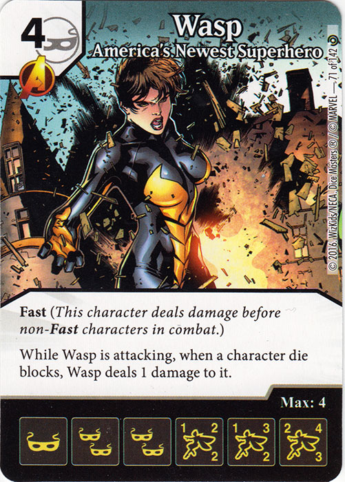 Wasp - Americas Newest Superhero (Card Only)