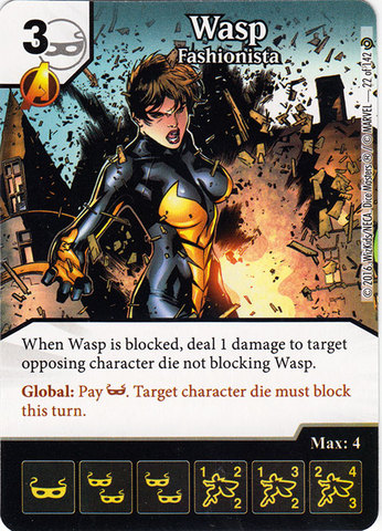 Wasp - Fashionista (Die & Card Combo)