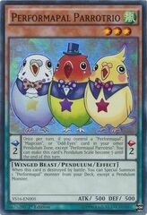 Performapal Parrotrio - YS16-EN005 - Super Rare - 1st Edition