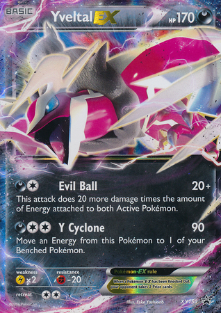 Yveltal-EX - XY150 - XY Promo Cards