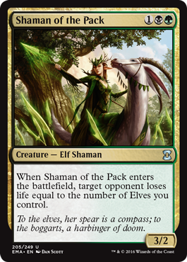 Shaman of the Pack - Foil