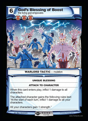 God's Blessing of Boost - Foil